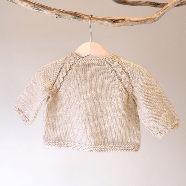 Strikkegenser Kamelia - garnpakke fra Bluum i Sunset in Sahara