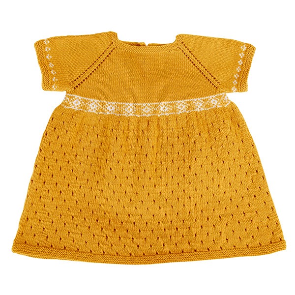 Strikkekjole Alva - garnpakke i Bluum Soft Merino Ull