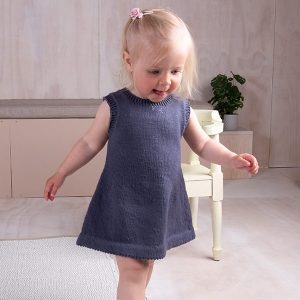 Strikketunika med hårbånd - garnpakke i Bluum Soft Merino Ull