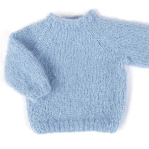 Strikkegenser August - garnpakke fra Bluum i Fnugg