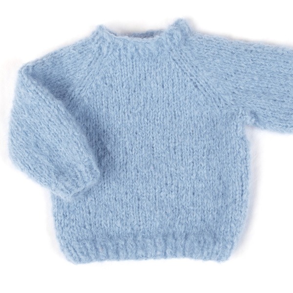 Strikkegenser August - garnpakke fra Bluum i Fnugg