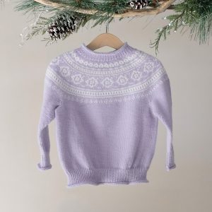 Strikkegenser Vinterdrøm - garnpakke i Bluum Soft Merino Ull