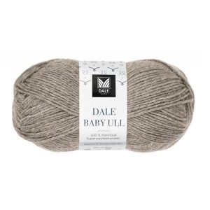 Baby Ull Beige Melert 3841