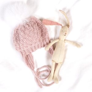 Strikkedress Hompetitten - garnpakke i Bluum Pure Eco Baby Wool