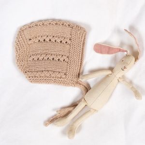 Strikkegenser Kamilla m/kyse - garnpakke fra Bluum i Sunset in Sahara