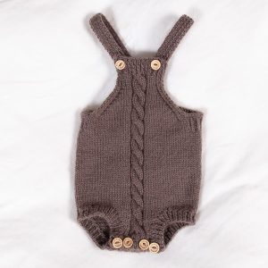 Strikkeromper Kamelia m/seler - garnpakke fra Bluum i Sunset in Sahara