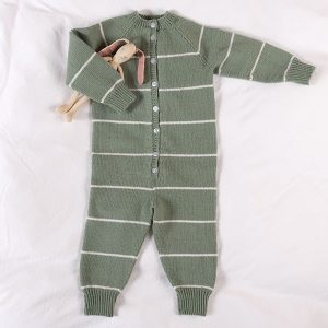 Strikkedress Vårstriper - garnpakke i Bluum Soft Merino Ull