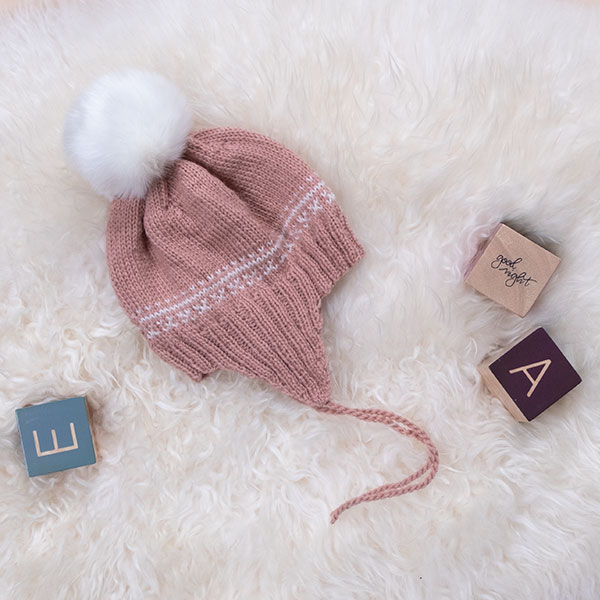 Strikkesett Billebæ - garnpakke i Bluum Pure Eco Baby Wool