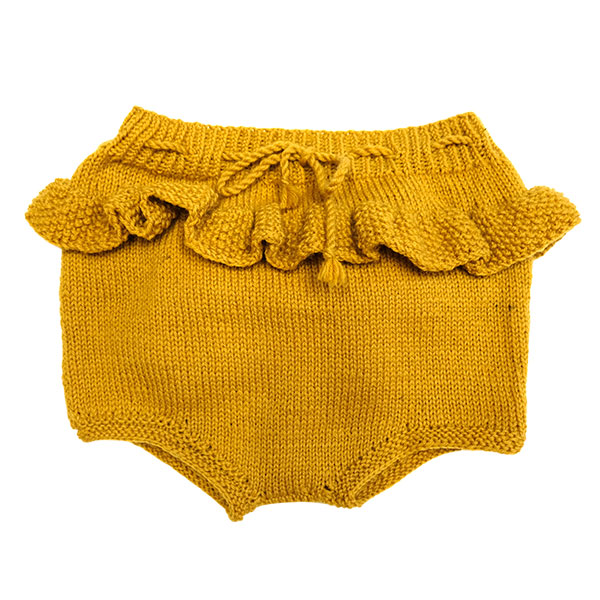 Strikkejakke Hardanger og bloomer - garnpakke i Bluum Pure Eco Baby Wool