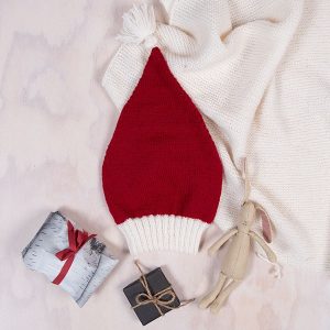 Strikk Nisselue kort - garnpakke i Bluum Pure Eco Baby Wool
