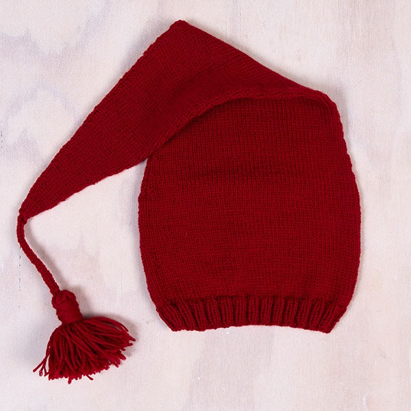 Strikk Nisselue lang - garnpakke i Bluum Pure Eco Baby Wool