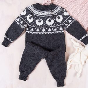Strikkedress Billebæ - garnpakke i Bluum Pure Eco Wool