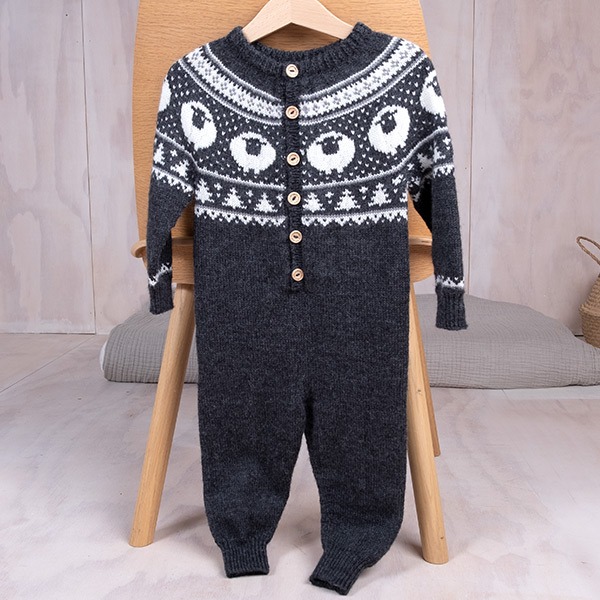 Strikkedress Billebæ - garnpakke i Bluum Pure Eco Wool