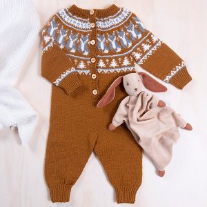 Strikkedress Rev - garnpakke i Bluum Pure Eco Wool