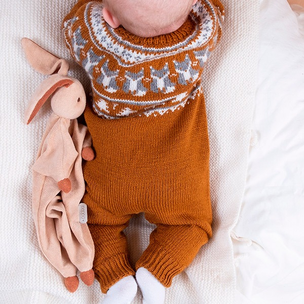Strikkedress Rev - garnpakke i Bluum Pure Eco Wool