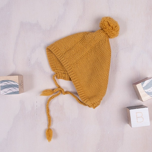 Strikk Hardangerlue - garnpakke i Bluum Pure Eco Baby Wool