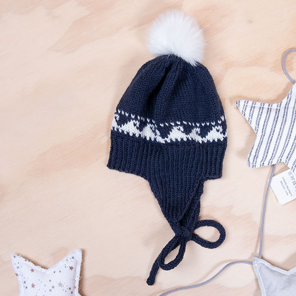 Strikkesett Fiskebåt - garnpakke i Bluum Pure Eco Baby Wool