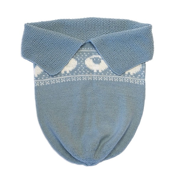 Strikk Kosepose Billebæ - garnpakke i Bluum Pure Eco Baby Wool
