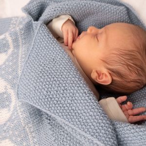 Strikk Kosepose Billebæ - garnpakke i Bluum Pure Eco Baby Wool