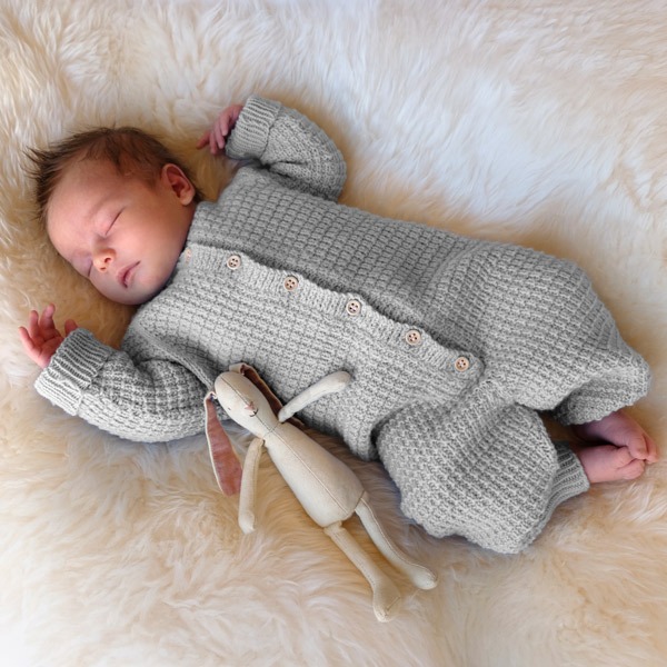 Strikkedress Hugo - garnpakke i Bluum Soft Merino Ull