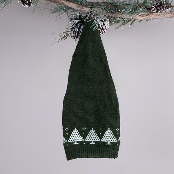 Strikkegenser Juletre m/nisselue - garnpakke i Bluum Soft Merino UlL