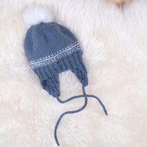 Strikkesett Traktor - garnpakke i Bluum Pure Eco Baby Wool