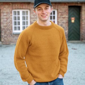 Strikkegenser Ultimate til herre - garnpakke i Bluum Soft Merino Ull