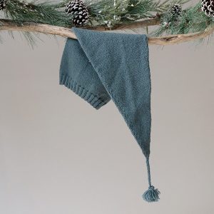 Strikkekjole Vinternatt m/nisselue - garnpakke i Bluum Pure Eco Baby Wool