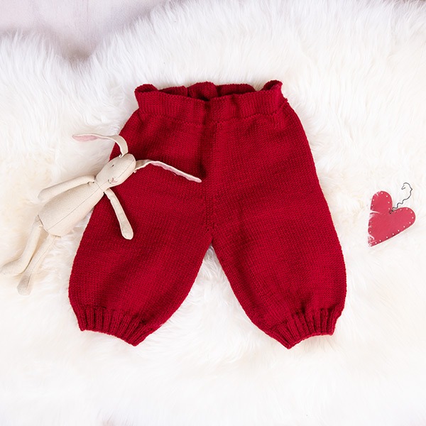 Strikkesett Julekyss genser m/nikkers og nisselue - garnpakke i Bluum Pure Eco Baby Wool