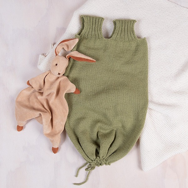 Strikk Sparkepose - garnpakke i Bluum Pure Eco Baby Wool