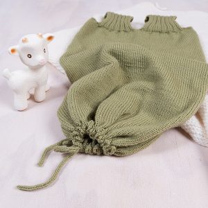 Strikk Sparkepose - garnpakke i Bluum Pure Eco Baby Wool