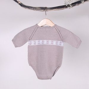 Strikkebodyer med lange ermer 2 stk - garnpakke i Bluum Soft Merino Ull