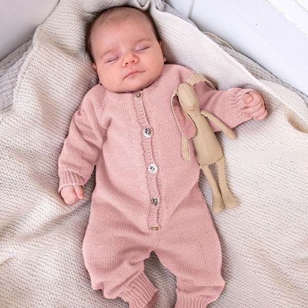 Strikkedress med raglan - garnpakke i Bluum Soft Merino Ull