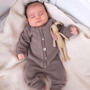 Strikkedress med raglan - garnpakke i Bluum Soft Merino Ull