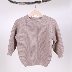 Strikkegenser Noah - garnpakke i Bluum Soft Merino Ull