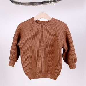 Strikkegenser Noah - garnpakke i Bluum Soft Merino Ull