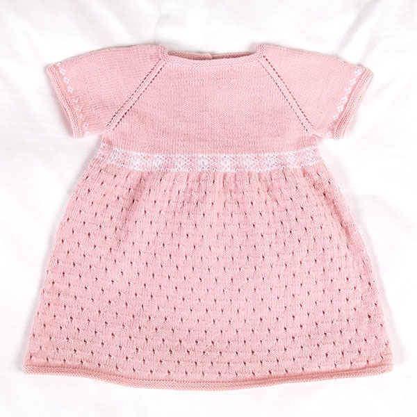Strikkekjole Alva - garnpakke i Bluum Soft Merino Ull