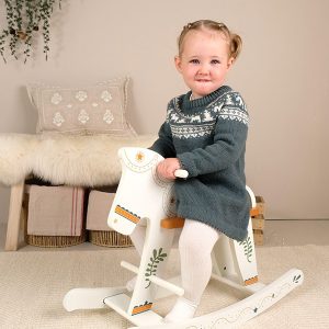 Strikkekjole Vinternatt - garnpakke i Bluum Pure Eco Baby Wool