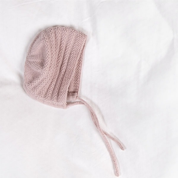 Strikkesett Babysett Perlestriper - garnpakke i Bluum Soft Merino Ull
